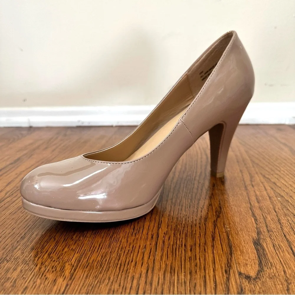 Lane Bryant Beige Platform Pumps  Sz 10W - Picture 2 of 6